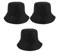 Healeved Lot de 3 Bonnets de Sauna : Bonnets de Sauna en Feutre de Laine Naturelle - Accessoire de Douche pour Spa, hammam, Bain banya et