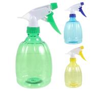 Healeved Lot De 3 Bouteilles De Pulvérisation D’arrosage En Plastique Couleur Bonbon Pour Jardin Et Maison, Vaporisateur à Buse Réglable, Petit Format Léger Portable (bleu, Vert, Jaune