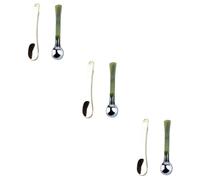 Healeved Lot De 3 Mini-spatules Pour Crèmes Et Maquillages Pour Le Visage Pour Lapplication De Cosmétiques Et De Soins De La Peau 2 Pièces X 3