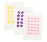 Healeved Lot De 3 Patchs Hydrocolloïdes Anti-boutons Pour Le Visage Motif Cœur Invisibles Soins De La Peau