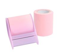Healeved Lot de 3 Set de Rouleaux de Notes Autocollantes Multifonctions Rose, Recharge pour Bloc-notes Adhésif, Ruban Mémo Décoratif pour Bureau, École et Maison, Accessoire Note Pratique