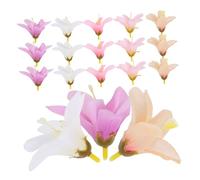 Healeved Lot De 30 Accessoires Pour Cheveux Hawaïens En Tissu Avec Fleurs De Lys Coiffure Élégante Pour Femme Mariage Ou Anniversaire