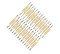 Healeved Lot de 35 Mini Crayons à Écrire Courts en Bois Naturel 10 CM avec Gomme Effaçable, Crayons à Papier pour Garçon et Filles et Usage Bureau, Accessoires Golf Pratiques et Légers