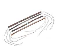 Healeved Lot de 4 Bandes Décoratives pour Chapeau en Polyester, Unisexe, Couleurs Variées, Bandeaux de Chapeau de Plage et Bande de Casquette, Accessoires DIY pour Personnaliser