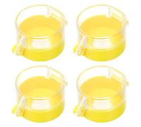 Healeved Lot de 4 Cache-Boutons Étanches en PC pour Bouton d'Arrêt d'Urgence Protection Résistante à L'Usure Dispositif de Sécurité Industriel pour Environnement Professionnel