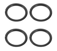 Healeved Lot de 4 Entretoises de Base de Jeu de Direction 15 Pouce en Alliage D’Aluminium pour Fourche Conique de Vélo de Route et VTT Bagues de Fourche Solide et Légères Accessoire de