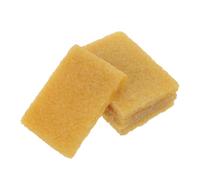 Healeved Lot de 4 Gommes à Effacer pour Aquarelle Gomme à Résidus de Colle en Caoutchouc Jaune Outil de Nettoyage Pratique pour Peinture Frotter pour Nettoyer Compatible Masquage