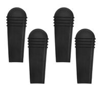 Healeved Lot de 4 Manchons de Poignée de Frein Universels pour Fauteuil Roulant Protection Plate en Plastique 14 X 35 MM Revêtement Doux Rembourré Antidérapant Accessoire Mobilité pour