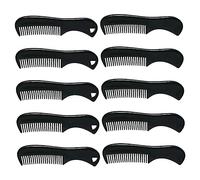 Healeved Lot De 4 Peignes À Cheveux Pour Hommes Peignes À Barbe De Poche À Dents Fines Outil De Toilettage Pour Moustache Peigne De Voyage Confortable 10 Pièces X 4