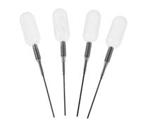 Healeved Lot De 4 Pipettes De Transfert D'Huiles Essentielles Flacons De Parfum Compte-Gouttes Flacons À Bille Pipettes De Transfert Compte-Gouttes Pour Huiles Outil De Goutte