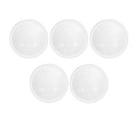 Healeved Lot de 5 Lentilles Convexes Pmma Ø125 MM Mise au Point Réglable pour Lampe Torche Lentille Grossissante Optique Multifonctionnelle Outil Pédagogique en Physique
