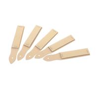 Healeved Lot de 5 Papiers de Verre pour Affûtage de Pointe de Crayon Taille Compacte Matériau Papier Abrasif Fournitures de Dessin pour Étudiants et Artistes Outil Précis pour Croquis