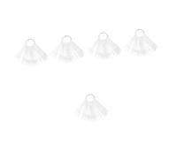 Healeved Lot De 5 Présentoirs Pour Faux Pour Salons De Manucure Bricolage Présentoirs Portables En Plastique Pointes Pointues 100 Pièces x 5
