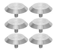 Healeved Lot de 6 Clous de Pavage Aveugle en Acier Inoxydable 35X5 MM Crampons Antidérapants Indicateurs Tactiles de Cheminement pour Trottoirs Métros et Aéroports Marquages Sensoriels