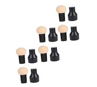 Healeved Lot De 6 Éponges De Maquillage Multifonctions Sèches Et Humides Souples Sans Latex Pour Fond De Teint Anti- Salons De Beauté