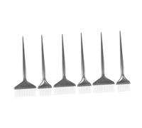 Healeved Lot De 6 Peignes De Coloration Des Cheveux 5 Cm Et 7 Cm Pinceau Pour Teinture Capillaire, Poils Doux Élargis, Applicateur Pratique Pour Salon De Coiffure