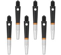 Healeved Lot de 6 Tiges de Rechange en Aluminium Léger pour Fléchettes 41 MM Accessoires Professionnels Réutilisables Compatibles Conçues pour Améliorer la Vitesse et L’Équilibre de Jeu