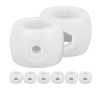 Healeved Lot de 8 Accessoires de Foot en Plastique, Positionneurs et Anneaux D'arrêt pour Tiges de Football, Compatibles Foot de Table, Accessoires Mini-Foot pour Jeu Précis et Contrôle