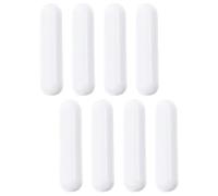 Healeved Lot de 8 Barres D’Agitation Magnétiques Cylindriques en Ptfe 8 X 30 MM Résistantes Haute Température pour Laboratoire Mélangeur pour Solvants et Liquides Chimiques