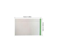 Healeved Lot de 8 Blocs-Notes A6 à Grands Carreaux Papier Épais Lignés Petit Carnet Détachable Format Compact École Bureau et Prises de Notes Quotidiennes