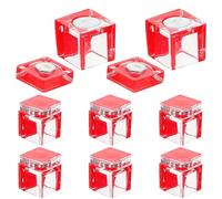 Healeved Lot De 8 Fermetures Magnétiques Invisibles Pour Portes De Placards Et Tiroirs Aimants Adhésifs Pour Portes De Placards