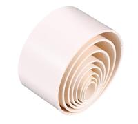 Healeved Lot de 8 Manchons en Plastique pour Moules à Pétales de Fleurs à Écran, Outil de Fabrication Fleurs Artificielles, Matériel de Confection Créatif, Surface Lisse Facile à Nettoyer,