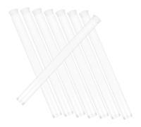 Healeved Lot de 8 Tubes à Parfum en Acrylique Transparent Légers et Résistants pour Rangement et Organisation Pratique des Bâtonnets de Parfum et Sucre