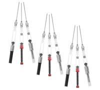 Healeved Lot de 9 Absorbeurs d'Encre pour Stylos-Plumage Rechargeables Accessoires de Fontaine Compatibles Calibres 34/26 MM Outil d'Absorption d'Encre Pratique pour Bureau et Études