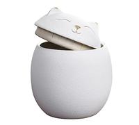 Healeved Lucky Cat - Récipient en verre pour fruits secs - Boîte à thé - Boîte à épices - Boîte à sucre - Boîte à café - Peut être utilisée comme pot d'étanchéité de cuisine - Avec couvercle -