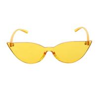 Healeved Lunettes de Soleil comme Lunettes de Plage Décoratives Légères et Robustes Œil de Chat en PC pour Fête Estivale et Activités en Plein Air