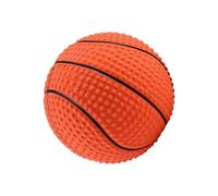 Healeved Mâcher pour Chien en Latex Forme Basketball Son, Résistant et Encourage Le Mâchonnement Sain pour Animaux de Compagnie