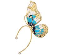 Healeved Manchette D'oreille en Alliage Doré pour Femmes Élégantes, Boucles D'oreilles Clip Chic Adaptées aux Soirées et Rendez-vous