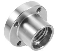 Healeved Mandrin à Plateau Fileté 2 Pouces 1-8 Tpi en Acier Massif pour Tour à Bois Adaptateur Polyvalent D’Outils et Accessoires pour Travail du Bois Accessoire Professionnel et