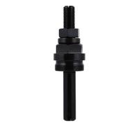 Healeved Mandrin Fileté 5c Réglable pour Tour Cnc, Ensemble de Butées de Pince Interne et Externe, Accessoire de Fraisage Compatible, Acier Robuste, Noir, Usage Professionnel pour Machines