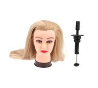 Healeved Mannequin De Coiffure - Outil Dentraînement À La Coupe De Cheveux Idéal Pour Les Coiffeurs Barbiers Et Écoles Desthétique
