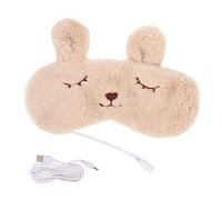Healeved Masque Électrique Pour Yeux Usb Avec Fonction Chauffante Masque Anti-lumière Pour Sommeil Et Détente Outil De Beauté Relaxation Pour Voyage Et Bureau