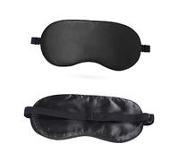 Healeved Masque Sommeil Pour Yeux Bandeau Élastique Noir Blackout Dormir Voyager Cache-yeux Maison Hôtel Train