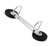 Healeved Mécanisme de Reliure Magnétique en Fer 2 Trous Protège-Feuilles Magnétique Porte-Documents Mural pour Bureau et Maison Système de Classement Sécurisé pour Documents et