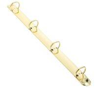 Healeved Mécanisme de Reliure Métallique 4 Anneaux A4 Diamètre Intérieur 2 CM Kit de Remplacement pour Classeur à Anneaux Système de Reliure pour Rangement de Documents et Gestion de