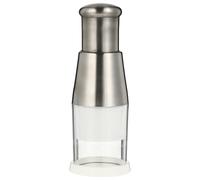 Healeved Mini Hachoir à Ail et Oignons Manuel en Inox, Presse-ail Compact 16x6 Cm, Trancheuse Portative Facile à Nettoyer Cuisine Quotidienne Couleur Aléatoire