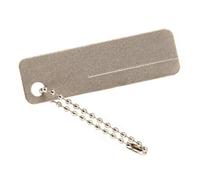 Healeved Mini Pierre à Aiguiser Diamant Portable pour Hameçon Surface Solide, Outil Compact pour Affûtage en Plein Air et Camping