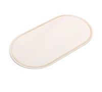 Healeved Miroir de Maquillage Adhésif pour Pare-Soleil de Voiture Miroir Cosmétique Incassable en Acier Inoxydable Elliptique Petit Format Intérieur Voiture pour Soins Personnels