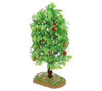 Healeved Modèle d'arbre Fruitier Décoratif Miniature, Couleur Vive, Taille N°8, en Plastique Inaltérable pour Décoration de Jardin, Table à Sable et Micro-paysages, Décoration D'intérieur