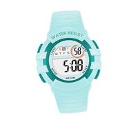 Healeved Montre Garçon Fille Numerique Bracelet Etanche Montre-bracelet Tpu Pour Garcons Coque Bleu