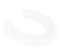 Healeved Moule à Bougie en Silicone de Fer à Cheval Flexible et Réutilisable 1 Pièce Couleur Blanche pour Fabrication de Bougies Parfumées Savonnette Loisirs Créatifs et DIY