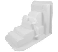 Healeved Moule à Colonne Romaine en Ciment Réutilisable pour Bricolage Moule en Béton pour Pilier Décoratif de 25 CM Moulage de Console Architecturale Européenne pour Aménagement