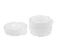 Healeved Moule en Plâtre pour Tasse à Thé en Céramique Intégré, Modèle N°2, Moule à Tasse à Thé en Plâtre Soi-même, Outil de Moulage pour Poterie, pour Projets D’Artisanat et Coulée