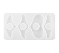 Healeved Moule en Silicone Flexible pour Marque-Pages DIY Moule de Marque-Page pour Résine Époxy Multi-Usage pour Création de Signets Surface Lisse sans Bavures Outil Artisanal pour