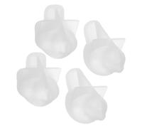 Healeved Moules Silicone pour Résine Époxy 4 Pcs Moules à Oiseaux Réalistes Petits en Silicone Solide pour Bricolage Mural Décoration Bureau et Créations Artisanales DIY