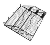 Healeved Mural en Métal à Plusieurs Niveaux Organiseur de Dossiers Vertical Panier Suspendu Multifonction pour Bureau Salle de Bain et Rangement Mural Pratique